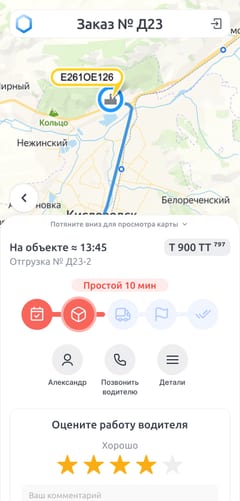 Мобильное отслеживание доставки бетона — GPS-трекинг миксера